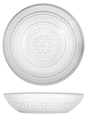 Obrázok produktu pre Sada 6 priehľadných sklenených dosiek, 21 cm
