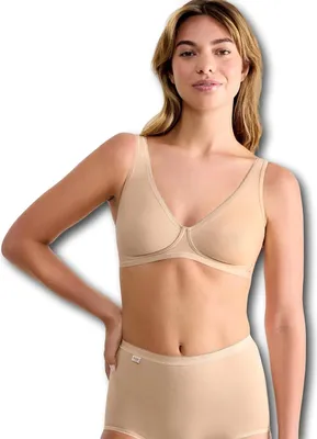 Image de Sloggi Basic+ Soft Soutien-gorge Beige 85 / C Femme Beige 85