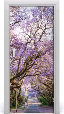 Produktbild von Tulup Türaufkleber 85x205 cm Dekorative Aufkleber Selbstklebend Wasserdichte Tapete Abnehmbar Schlafzimmer Wohnzimmer Wohnkultur - über Jakaranda