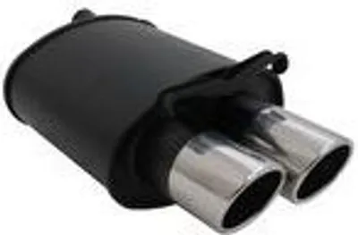 Produktbild von Novus Sportendschalldämpfer für Mercedes SLK-Klasse (R170) 2 x 90mm SR-Design