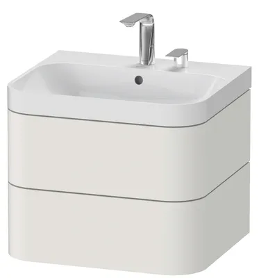 Produktbild von DURAVIT HP4345E3939 WTU m. Happy D.2 Plus, 2 Schk. 2 HL,