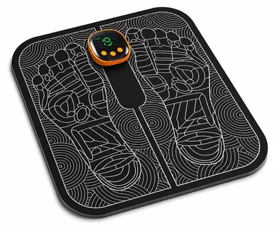 Produktbild von Fußmassagegerät EMS USB faltbar – 8 Modi, 19 Intensitäten | Elektrisches Pad für Durchblutung