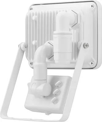 Produktbild von Goobay 53880 LED vonkajší reflektor, 20 W, s detektorom pohybu, 1700 lm, neutrálne biele svetlo (4000 K), PIR senzor s funkciou ON/OFF a káblovou vývodkou M16, vhodný na vonkajšie použitie (IP44)