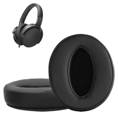 Produktbild von kwmobile 2x Ohr Polster für Sennheiser HD400S / HD450SE / HD458BT Ohrpolster - Ersatz Ohrpolster - Kopfhörer Ersatzteile - Kopfhörer Ersatzpolster für