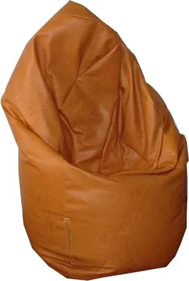 Produktbild von Natalia Spzoo Sitzsack Medium Point aus kunstleder - Dunkelgelb