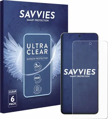 Produktbild von 6x Für OnePlus Nord CE 5 Schutzfolie Savvies Displayschutz Display Schutz Folie Klar Transparent
