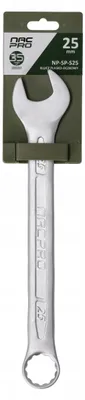 Produktbild von NAC NP-SP-S25 Ringschraubenschlüssel 25 mm CrV Satin