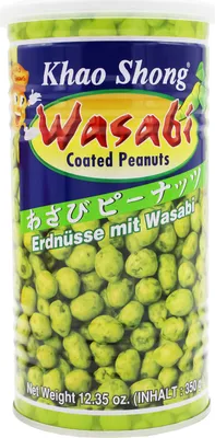 Produktbild von Khao Shong Wasabi Erdnüsse 350g