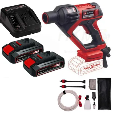 Produktbild von Einhell Akku-Druckreinigerpistole Hypresso 18/24-1 Li 2 x Akku 2,5 Ah / Ladegerät