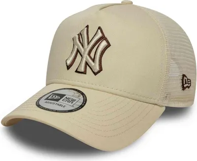 Produktbild von New Era MLB New York Yankees 60771718 Trucker Cap Beige Einheitsgröße