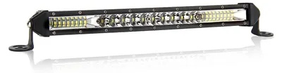 Zdjęcie produktu dla Listwa świetlna LED 27,5 cm, 72 W, ultracienka, 12–24 V, kombinowana (Combo) – oświetlenie rozpraszające i punktowe