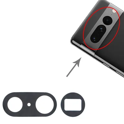 Produktbild von Für Google Pixel 7 Pro Back Kamera Linse Schwarz Ersatzteil Reparatur Zubehör