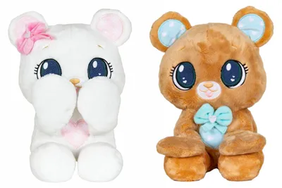 Image de Peluche Peekapets Bear, 30cm