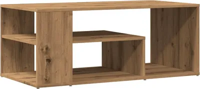 Image de vidaXL Table basse Artisan-Chêne 100x50x40 cm Bois composite