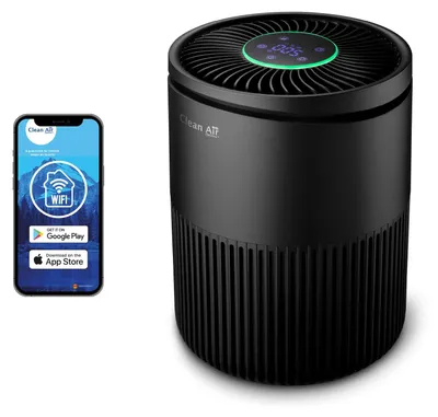 Produktbild von CA-503T Compact Smart Intelligenter HEPA UV-LED Ionisator Luftreiniger Leiser Ventilator 10dB A im Schlafmodus Geeignet für Räume bis 30m² 75m³