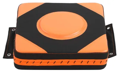 Produktbild von Sandbag mit PolyurethanWandmanschette - Boxtraining - Schwarz/Orange