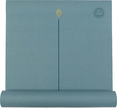 Produktbild von Bodhi Leela Yogamatte 4.5mm - hamsa blau