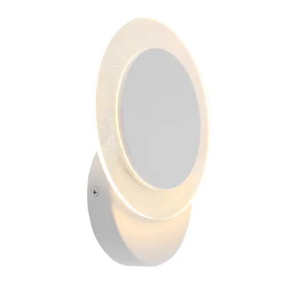 Obrázok produktu pre Steinhauer - nástenná lampa - Lido - biela - plast kov - Ø 17cm - LED - 2564W