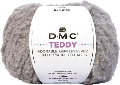 Produktbild von DMC Teddy-Garn – 100 % Polyamid, weich und voluminös (Farbe 312)
