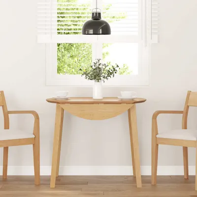 Produktbild von Maison Exclusive - Esstisch Natur Massivholz Gummibaumholz