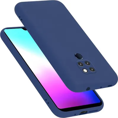 Zdjęcie produktu dla Etui ochronne Cadorabo do Huawei MATE 20 w kolorze niebieskim Etui na telefon komórkowy Pokrowiec TPU Etui