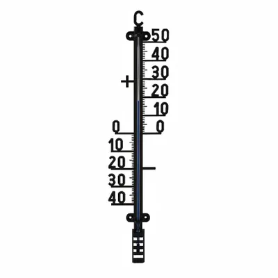Produktbild von Außenthermometer Kunststoff 25 cm schw.
