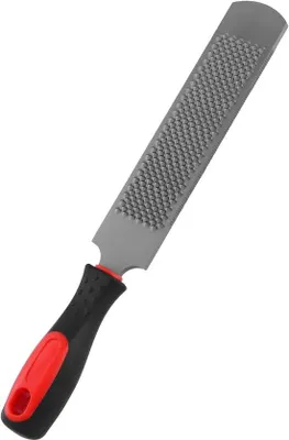Productafbeelding van Paardenverzorgingsgereedschap - 200 mm lang - koolstofstaal - rubberen handgreep - voor paardenverzorging