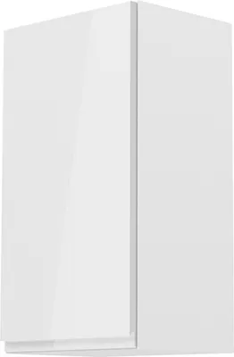 Produktbild von Kondela Oberer, höher Küchenschrank Aurora G40 L - Weiss weiss scheinen