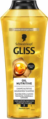 Zdjęcie produktu dla Szampon Gliss Oil Nutritive 400ml
