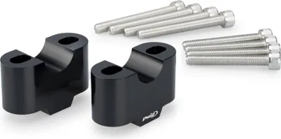 Produktbild von PUIG 3672N Lenkererhöhungen passend fuer UNIVERSAL UNIVERSAL Schwarz
