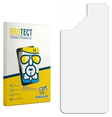 Produktbild von BROTECT Schutzglas für Fairphone 4 (Rückseite) Schutzfolie Panzer Folie Glas Display Schutz klar