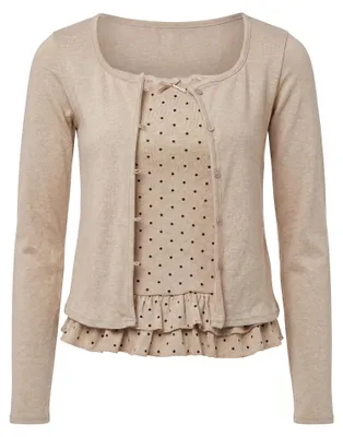 Immagine prodotto di BIANY, set da donna composto da due pezzi - color beige, taglia XS