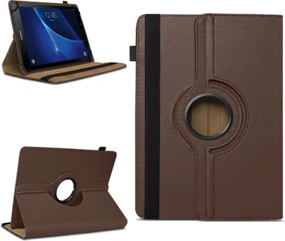 Produktbild von Schutzhülle für Samsung Galaxy Tab A6 10.1 2016 2019 Tablet Hülle Tasche DrehbarFarben:Braun