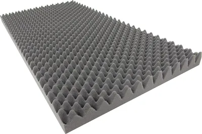 Produktbild von Dibapur vlasová pena AKUSTIKSCHAUMSTOFF (TYP 100x50x5 cm) Zvuková izolácia pre účinnú akustickú izoláciu ..