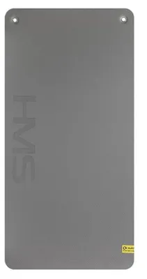 Produktbild von HMS - "Club" Yogamatte, mit Loch, Fitness PP8104 (Einheitsgröße) (Grau)