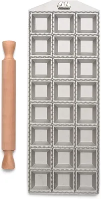 Zdjęcie produktu dla Marcato RAVIOLI MOULD 24 LARGE SQUARED RAVIOLI RA-Q50X24-CLS 8000011005980
