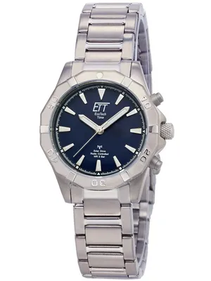Image de Montre Femme Solaire et Radio - Eco Tech Time Modèle : ELT-11357-23M