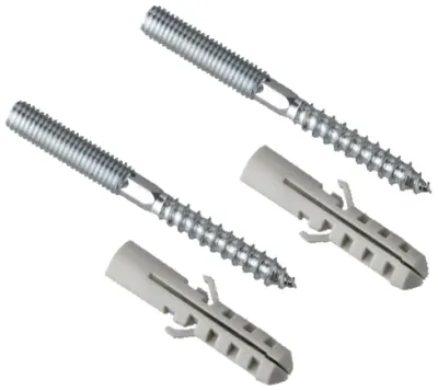 Produktbild von Cornat Stockschrauben inkl. Dübel M8 x 140 mm, 2 Stück
