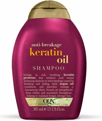 Obrázok produktu pre Ogx Keratin Oil Šampón proti lámavosti vlasov 385ml