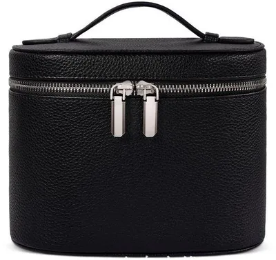 Produktbild von Reise- und Schminketüte mit Kompartimenten - Kosmetik-Organisator und Reisetasche für Frauen, Schwarz