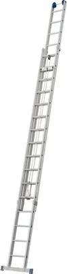 Produktbild von Goldpunkt Seilzugleiter Mod. 700 - Sprossenanzahl: 2 x 16, Arbeitshöhe max: ca. 8,76 m