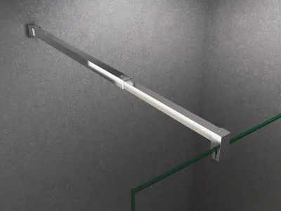 Immagine prodotto di Glaswerk Westfalen - Barra di supporto fissa, 65-120 cm