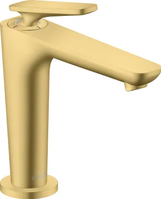 Immagine prodotto di hansgrohe AXOR Citterio C Mitigeur monocommandé pour lavabo 125, avec CoolStart et garniture d'écoulement, 49040950, 49040950