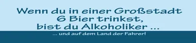 Produktbild von vianmo Holzschild 10x46 cm Wenn du in einer Großstadt 6 Bier trinkst