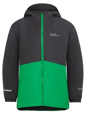 Image de Veste 3 En 1 Jack Wolfskin Iceland K, Vert Mystique, Vert Mystique, 164