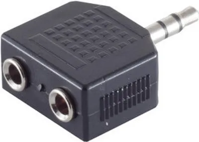 Produktbild von Klinkenst. Stereo 3,5mm/2 Klinkenbuchsen 3,5mm