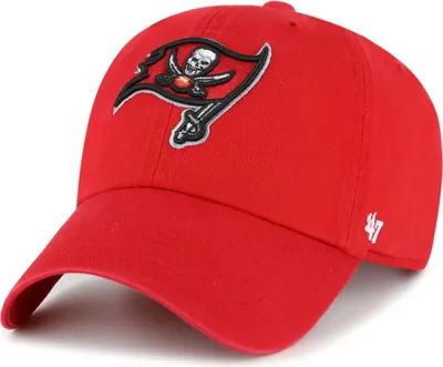 Produktbild von '47 Brand NFL Cap Tampa Bay Buccaneers '47 CLEAN UP Red