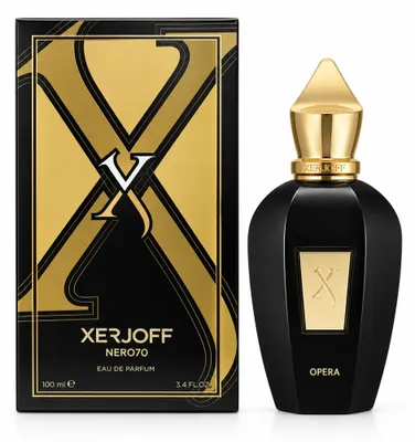 Obrázek produktu pro XerJoff Nero 70, toaletní voda, 100 ml, Obrázek vytvořený pomocí AI