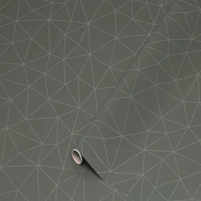 Image de Feuille autocollante Klebefolie Tico argent 200x67,5 cm