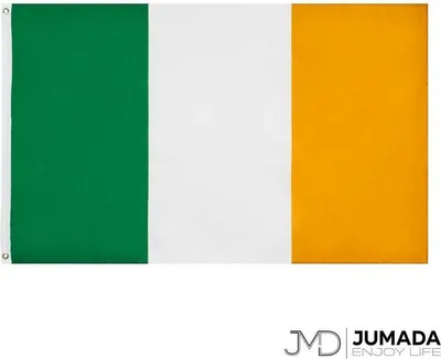 Produktbild von Jumadas irische Flagge – Flagge von Irland – Flagge Irland – Flaggen – Polyester – 150 x 90 cm